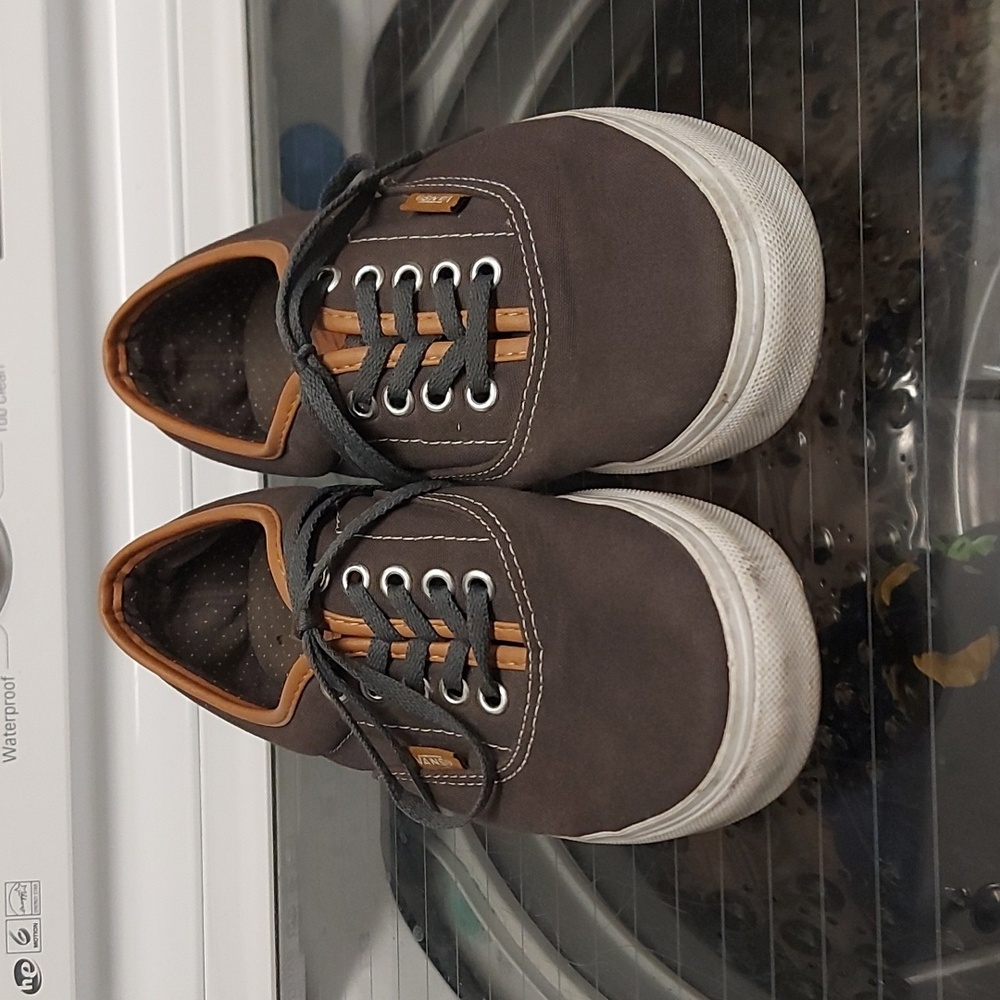 Vans low top canvas sneakers